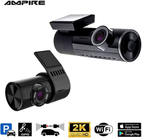 Ampire DC2-Pro Κάμερα DVR Αυτοκινήτου 1440P Wi-Fi, GPS