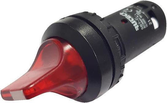 Xindali SB7-CK2462 On-Off switch Rotary with Lighting Red 1pcs