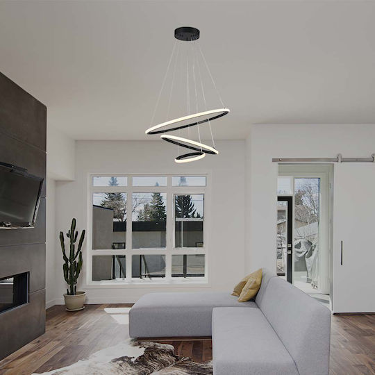 V-TAC Designer LED Lumini Suspendate Alb 20x100x100cm