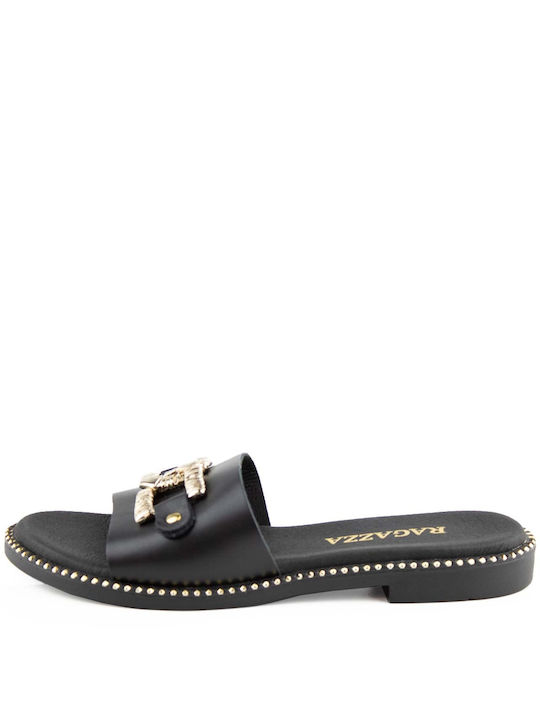 Ragazza Leather Women's Sandals Black