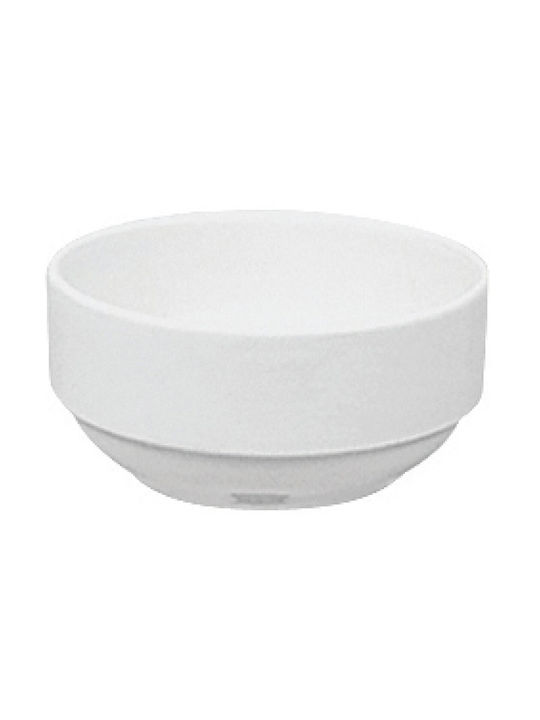 Güral Porselen Cereal Serving Bowl Round made of Porcelain White with Diameter 14cm