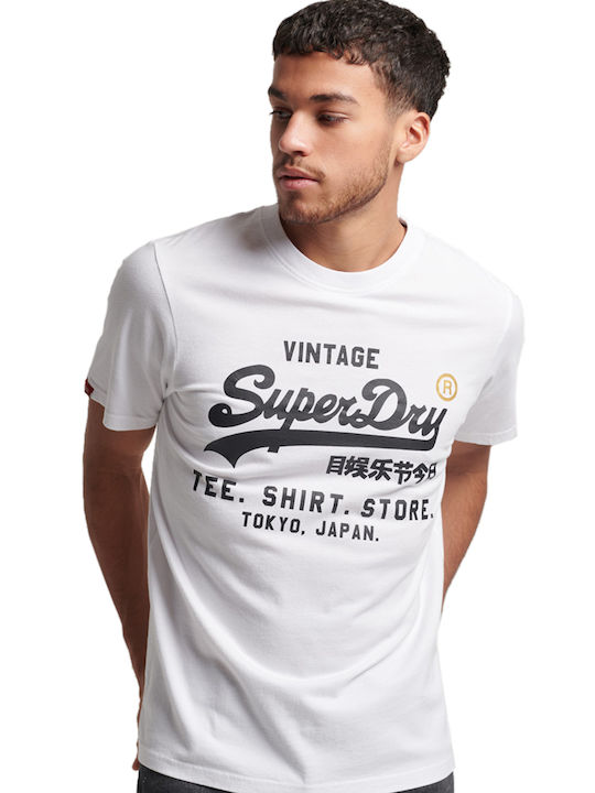 Superdry Men's Short Sleeve T-shirt White