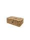 Wooden Tissue Holder Beige 28x16x11cm 825911
