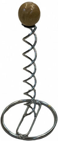 Lampiris Interiors Metallic Paper Towel Holder Silver 15x15cm D(STORE)-BR092