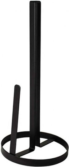 Gusta Metallic Paper Towel Holder Black 15cm 01158030
