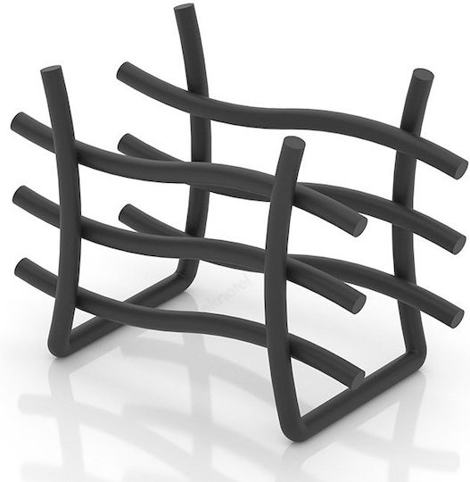 Tekno-Tel Metallic Napkin Holder Black 17x9x11cm