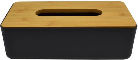 5Five Plastic Tissue Holder Black 812554