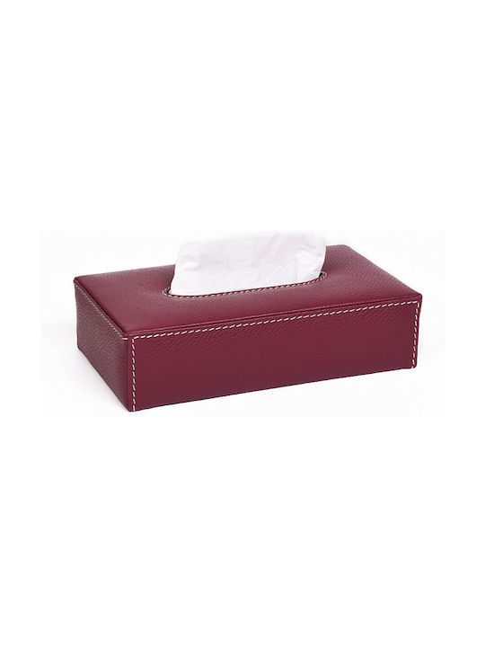 BagCity Θήκη για Χαρτομάντηλα Κόκκινη 23x11.5x5.5cm SLTIS14
