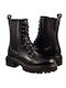 Yfantidis Women's Combat Boots Black