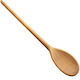 Wooden spoon with a groove 30x5cm 6KZN102