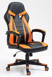 ForAll 6111 Artificial Leather Gaming Chair Black / Orange
