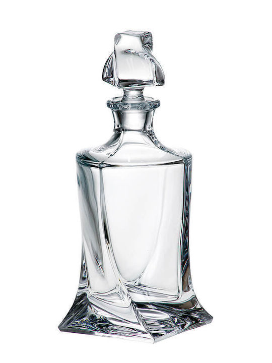 BOHEMIA QUADRO decantor de cristal pentru whisky 770ml