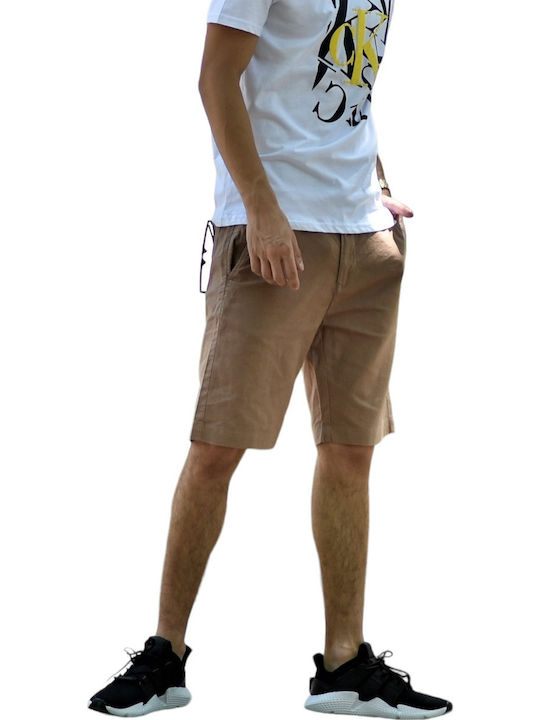 Ανδρική Βερμούδα Chino Καφέ