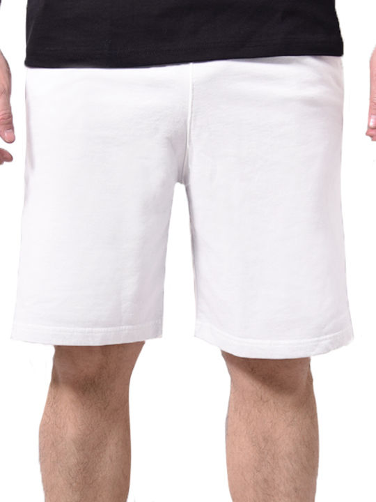 Shaikko Men's Athletic Shorts White