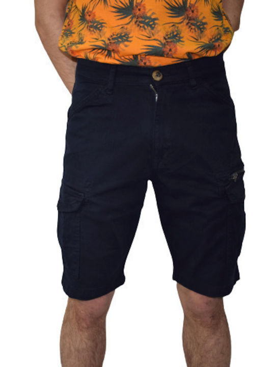 Ανδρική Βερμούδα Cargo Navy Μπλε