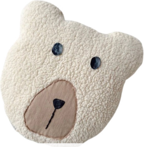 Bubbles Lover Crib Decorative Pillow Beige 35cm