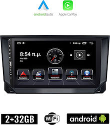 Kirosiwa Car-Audiosystem für Seat Arona 2017> (Bluetooth/USB/WiFi/GPS/Apple-Carplay/Android-Auto) mit Touchscreen 9"