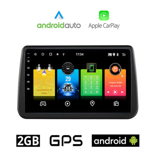Auto-Audiosystem für Opel Meriva 2010-2017 (Bluetooth/USB/AUX/WiFi/GPS/Apple-Carplay/Android-Auto) mit Touchscreen 9"