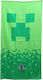 Mojang AB Kids Beach Towel Green 140x70cm