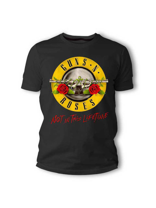 Frisky T-shirt Guns N' Roses σε Μαύρο χρώμα