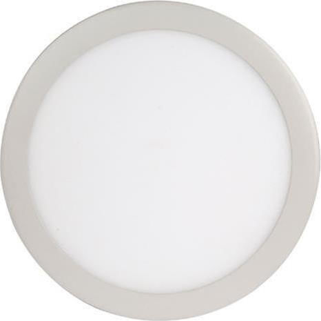 Horoz Electric Rund Vertieft LED Panel 18W mit Warmes Weiß Licht 2700K