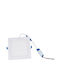 Vito Platz Vertieft LED Panel 6W mit Warmes Weiß Licht 3000K