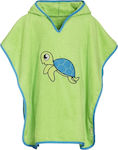 Playshoes Kids Beach Poncho Green