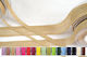 Kappa Decor Burlap Ribbon Red 23mm 9m 1pcs
