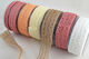 Kappa Decor Sackleinen Band Monochrom Rosa 9meters