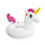 Intex Kids' Swim Ring Unicorn with Diameter 107cm. White