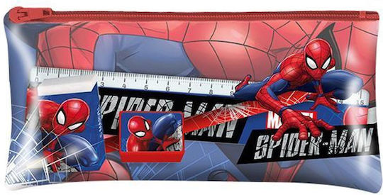 Next Spiderman Детски комплекти за писане с Молив, Точило, Гума, Линиял и Кутия