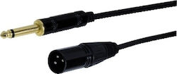 GBC XLR male - 6.3mm male 3m 14.1701.03