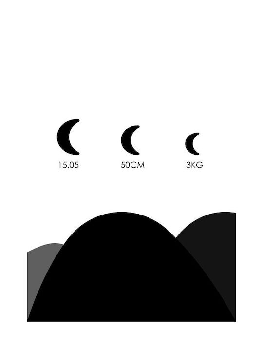 Walls Poster Munți Negri 15x20cm