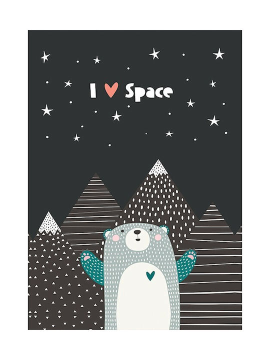 Walls Poster Bear in the Mountains WALLS 101005 02 09 015 020 15x20cm