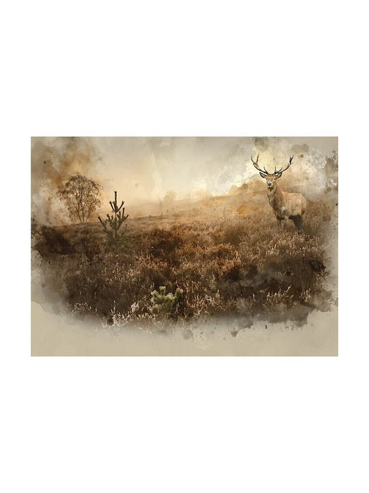 Walls Poster Deer In Nature 20x15cm