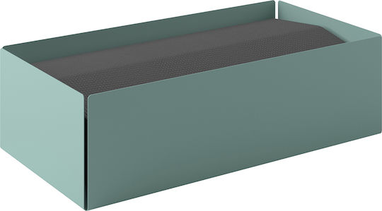 Pam & Co Metallic Napkin Holder Green 25x13x7.5cm 121-913