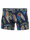 Suga 2905 Men's Boxer Blue with Patterns