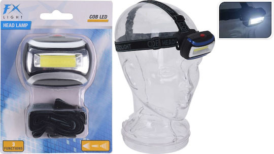 Lanternă Frontală LED cu Luminozitate Maximă 40lm Albastru Negru