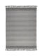 Tapicap Kerren Outdoor Lucrat manual Covor De exterior Rectangular Grey / Black