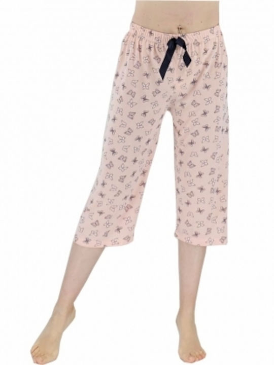 Prive Underwear De vară De bumbac Pantaloni Pijamale pentru Femei Roz