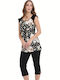 Zen Set Pijamale pentru Femei Negru