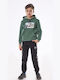 Hashtag Kids Sweatpants Set Green 2pcs