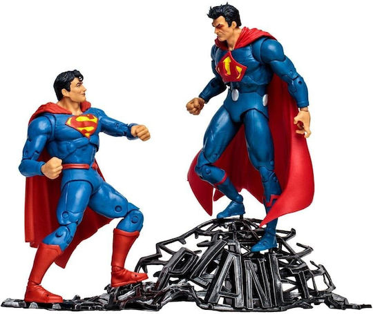 Mcfarlane Toys DC Comics: Superman vs Superman of Earth 2-Pack Φιγούρα Δράσης ύψους 18εκ. σε Κλίμακα 1:10