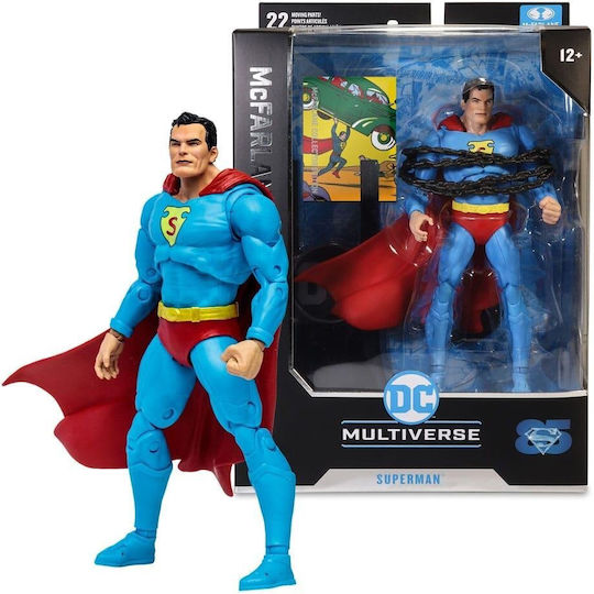 Mcfarlane Toys DC Comics Superman Action Comics #1 Action Figure Height 18cm in Scale 1:10
