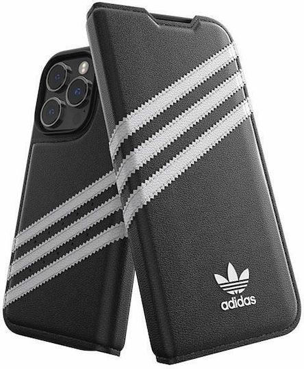 adidas Booklet Case Pu Silicon / Plastic Negru (iPhone 14 Pro)