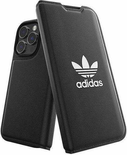 adidas Basic Umschlag Rückseite Silikon / Kunststoff Schwarz (iPhone 14 Pro)