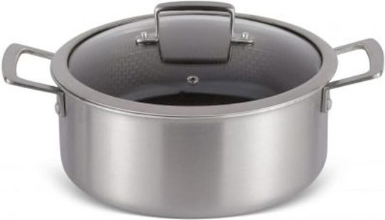 Edenberg Deep Stainless Steel Pot 3.5lt / 22cm