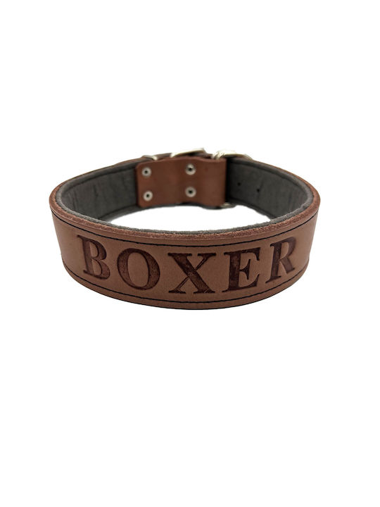 Dog Collar 60cm Small Brown