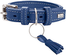 Hunter X Leather Dog Collar in Blue Color 18mm x 24 - 32cm Hunter X Leather Dog Collar in Blue Color 18mm x 24 - 32cm