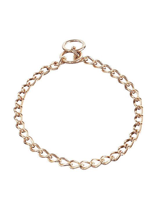 Sprenger Curogan Dog Choker Chain in Gold color 3mm x 65cm